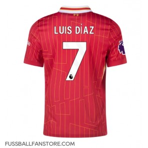 Liverpool Luis Diaz #7 Replik Heimtrikot 2024-25 Kurzarm